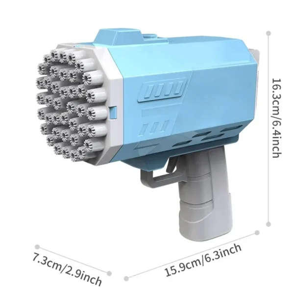 40 Hole Handheld Porous Bubble Gun/wedding Game/bubble Outdoor Toy (Without Bubble Water) - Image 2