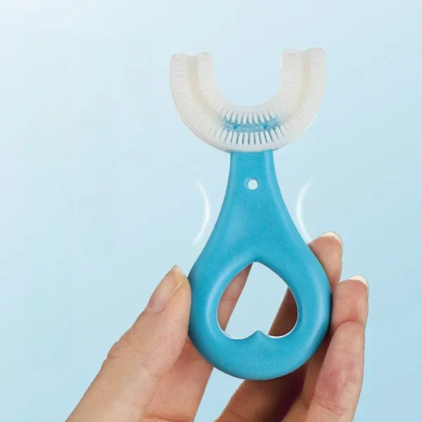 Baby Toothbrush Children 360 Degree U-shaped Child Toothbrush Teethers Baby Tooth Brush Silicone Kids Teeth Oral Care Cleaning - Image 5