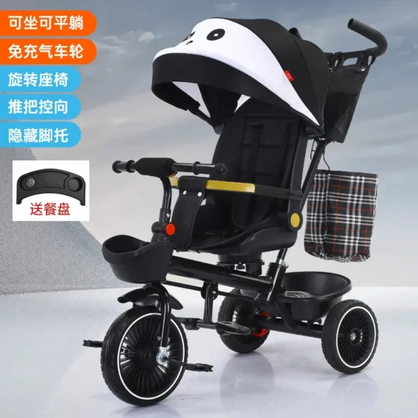 Children's Tricycles Bicycles for Sitting and Lying Down Baby Strollers Rotating Seats Walking Tools for Children - Image 6