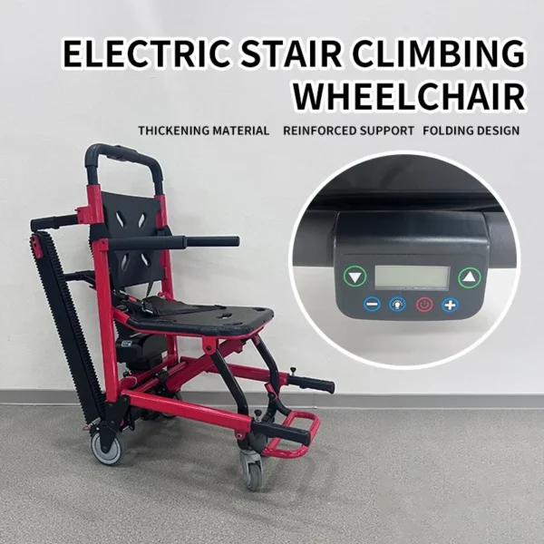 Aluminium Stair Climbing Electric Wheelchair Chair for Stairs Medical Supplies Chair Lift for Elderly Stair Chair Lift - Image 2