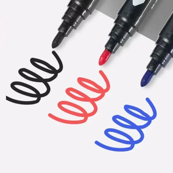 5-50Pcs Waterproof Oil-based Marker Pen Markers Black Blue Red Ink for Glass Metal Stationery Art Drawing Office School Supplies - Image 4