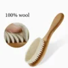 Personalized Wooden Baby Brush Custom Name Baby Wool Comb New Born Hair Brush Infant Head Massager Bath Brush Comb for Kids - Image 4