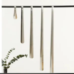 Metal Shoes, long handles, extra long shoes, horns, 16.5-inch heavy duty stainless steel for men, women and children