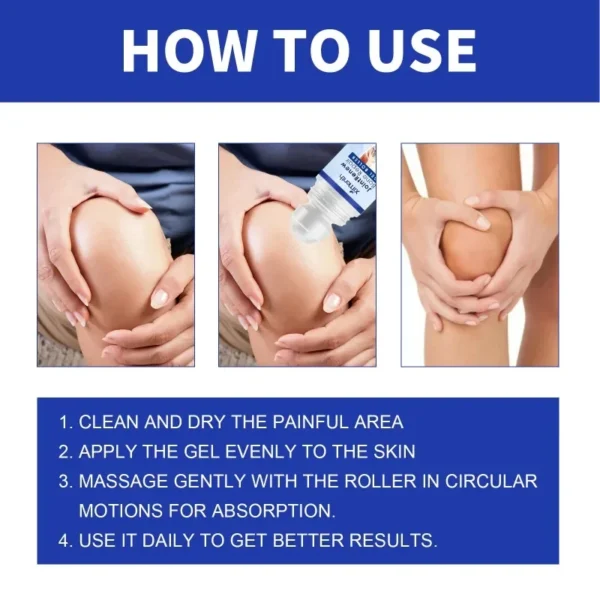 족저근막염Arthritis Treatment Gel Relieve Muscles Soreness Lumbar Pain Relieve Chinese Medical Plaster Body Health Care Analgesic Gel - Image 5