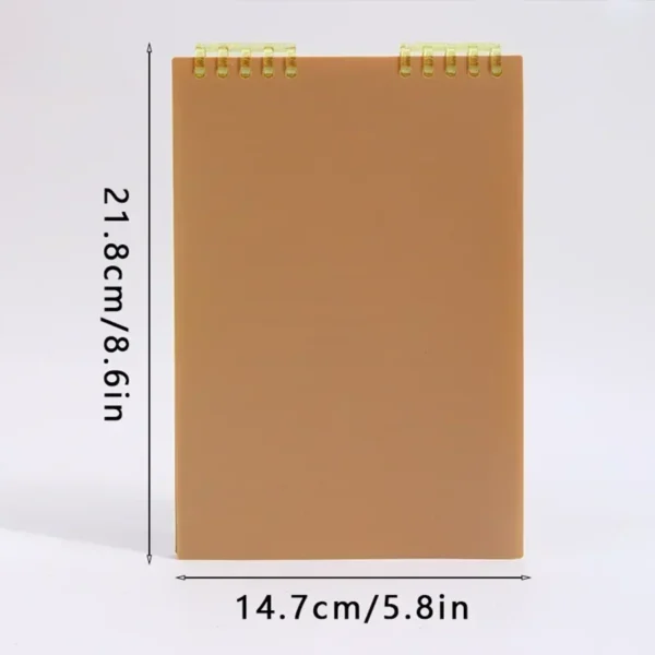 A5 60 Sheet Thick Notebook Spiral Binding Loose-leaf Notebooks with Lines Page for Students School Office Stationery Supplies - Image 4