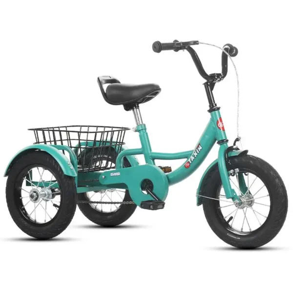 2023 New 3-9 Year Old Children's Tricycle Safety Bicycle Trike Twin Toy Double Baby Stroller Carriage Dropshipping - Image 5