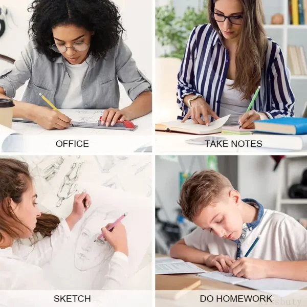 6/12/18pcs Inkless Pencil,Forever Pencil Reusable Everlasting Unlimited Pencil Writing Drawing Students Office School Supplies - Image 4