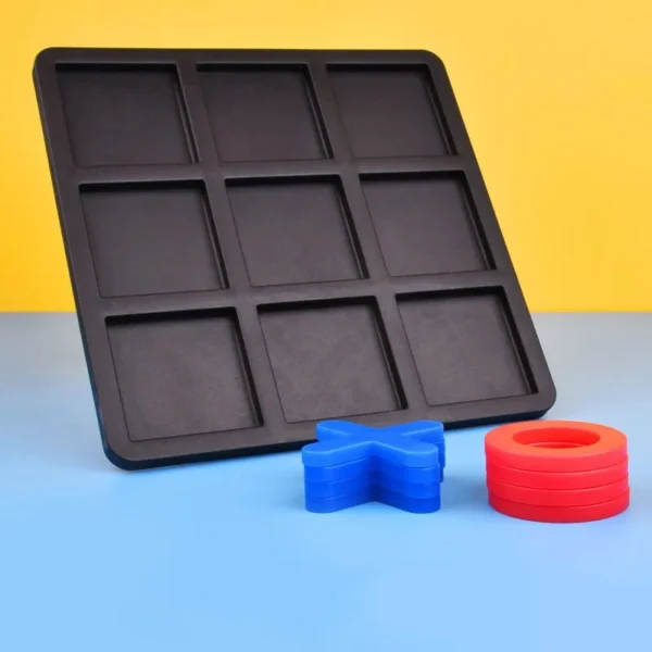 OX Tic-tac-toe Chess Parent-child Interactive Leisure Board Montessori Game Chess Development Intelligent Educational Toy - Image 6