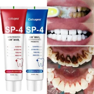 SP-4 Probiotic Toothpaste Whiten Tooth Remove Plaque Stains Teeth Whitener Oral Hygiene Clean Fresh Breath Dental Tools 2025 NEW