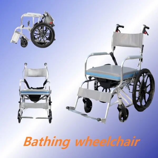 Wheelchair with toilet - Image 2