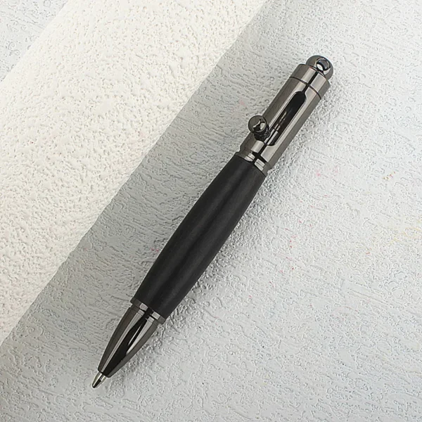 Premium Metal Ballpoint Pen with Wood Barrel for Smooth Writing Experience and High-End Design-0.7MM Ink-Office pens - Image 4