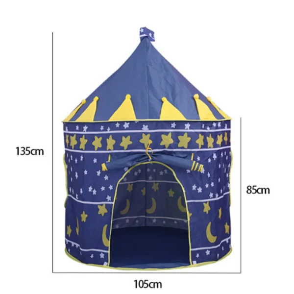 Infant Toddler Folding Tents Portable Castle Kids Pink Blue Play House Camping Toys Birthday Christmas Outdoor Gifts Room Decor - Image 5