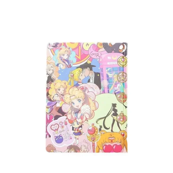 Anime Notebook Sailor Moon A5 Hard Shell Book Notebook Cute Book Draft Notepad Student Writing Stationery - Image 3