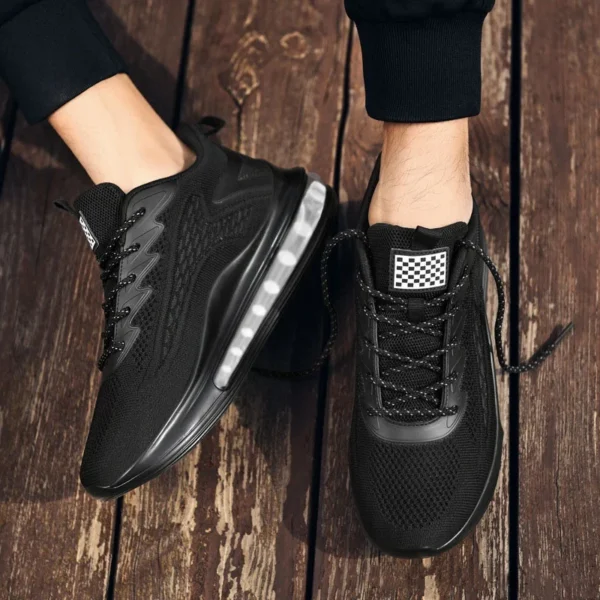 Spring and Autumn New Men's Casual Air Cushion Running Shoes Lightweight Mesh Casual Shoes Anti-Slip Shock Absorbing Sports Shoe - Image 6