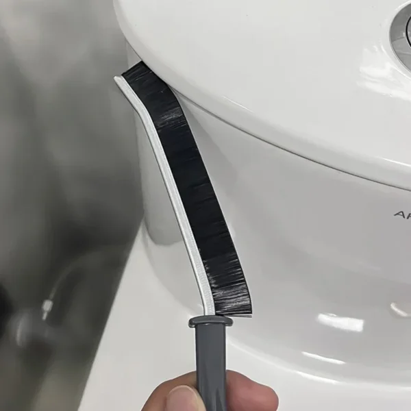 Gap Cleaning Brush Hard Bristled Crevice Cleaning Brush for Stiff Angled Bristles Tile Bathroom Kitchen Toilet Cleaning Tool - Image 4