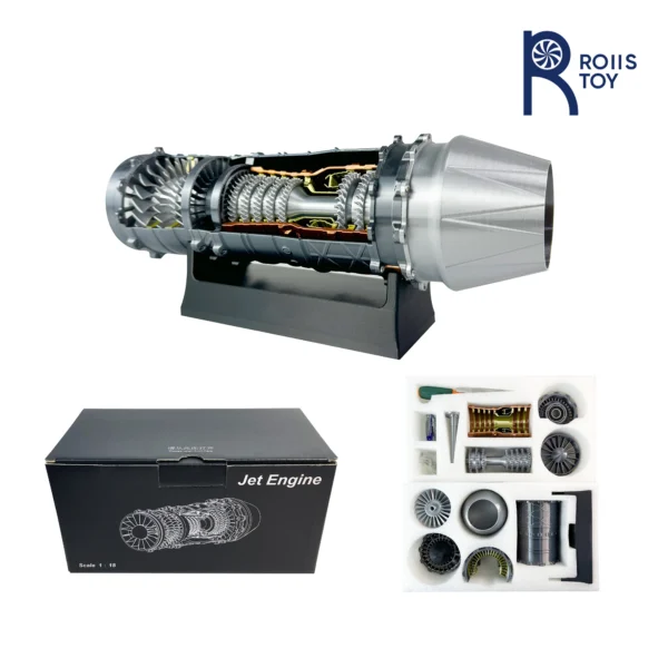 MIG-29 Fighter Jet Engine Model with Afterburner Effect and Sound Simulation Perfect Gift for Aviation Enthusiasts - Image 6