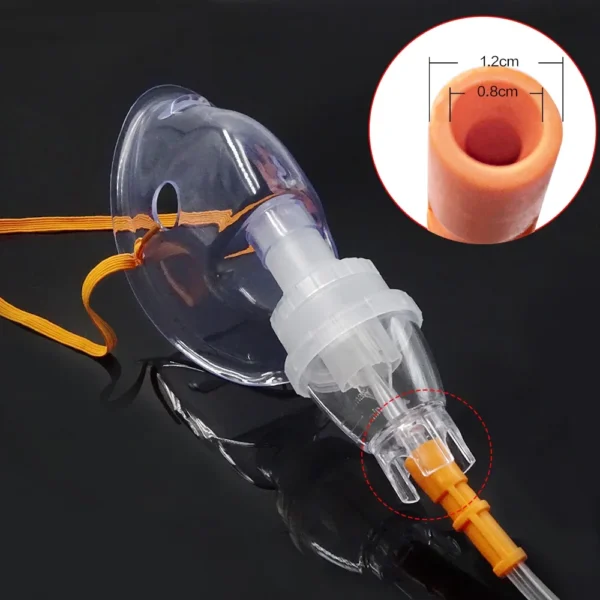Inhaler Set Adult Children Mask Filters Family Medical Nebulizer Cup Catheter Compressor Nebulizer Accessories Smooth Breathing - Image 5