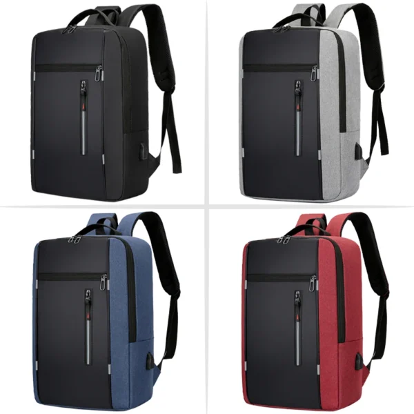 Waterproof Business Backpack Men USB School Backpacks 15.6 Inch Laptop Backpack Large Capacity Bagpacks for Men Back Pack Bags - Image 3