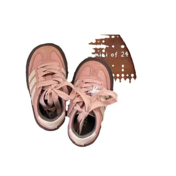 Boys And Girls Canvas Shoes Children's School Performance Shoes Babys Children Biscuit Bottom Breathable Kids Fashion Shoes - Image 5