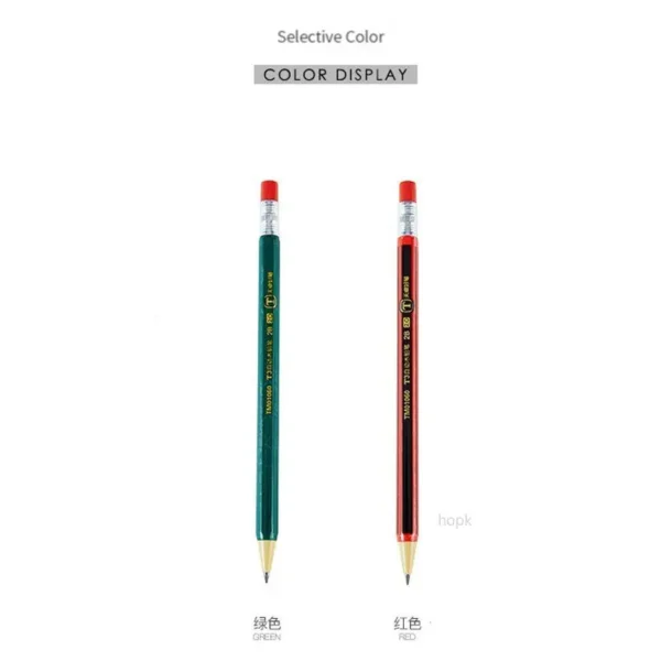 2.0 mm Mechanical Pencils Set 2B Automatic Student Pencils with Sharpener Color Pencil Leads School Pens Kawaii Cute Stationery - Image 3