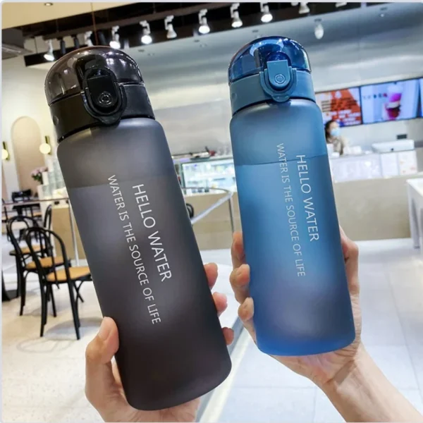 780Ml Water Bottle With Bounce Cover Leak Proof Sports Drinkware Strap Reusable Portable Water Bottle For outside Fitness Gift - Image 6