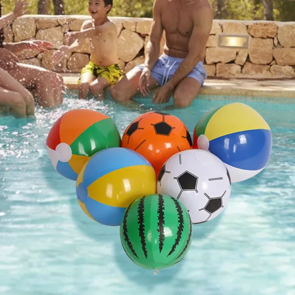 6 Styles Kids Inflatable Water Games Beach Ball Swimming Pool Toys Summer Outdoor Fun Play Water Balloon Prop for Children Gifts - Image 2