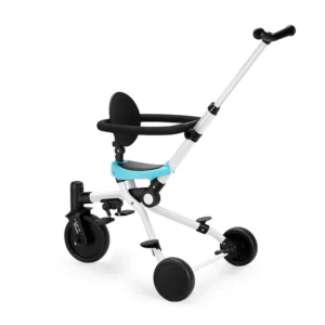 2-in-1 Hand Push Tricycle – Foldable Lightweight Two-Way Stroller, Multi-Function Child Walking Car, Convertible Baby Pram