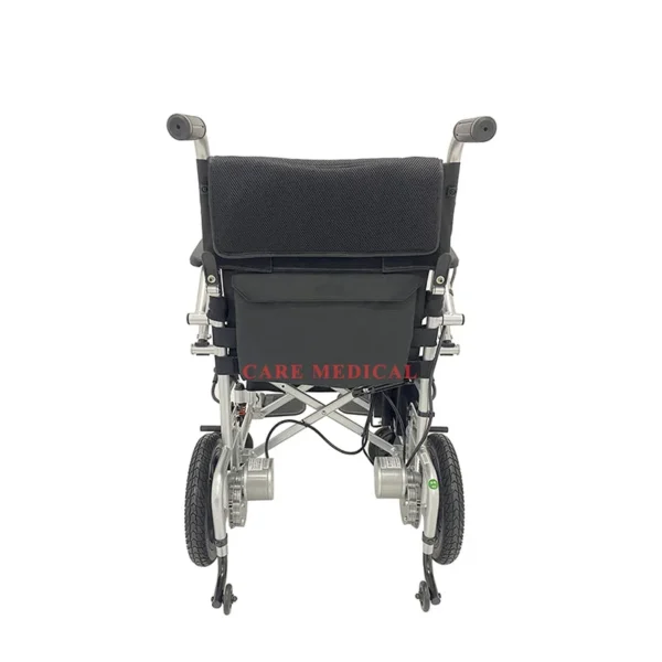 N/W: 14KG Hot Aluminum alloy Ultra-light Foldable Electric Wheelchair For Disabled Whelchair walker - Image 3