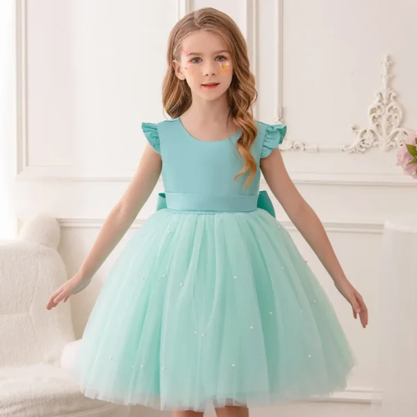 Kids Dresses for Girls Clothes Children's Clothing Fairy Princess Girls Dress Dance Wear Stage Party Lace Cosplay Costumes - Image 5