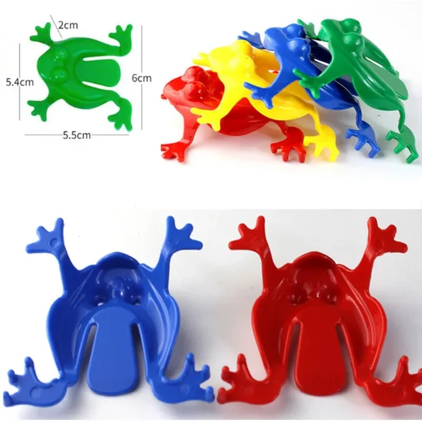10-20Pcs Jumping Frog Bounce Fidget Toys For Kids Novelty Assorted Stress Reliever Toys For Children Birthday Gift Party Favor - Image 3