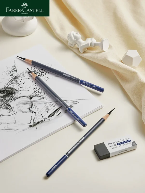 5/6PCS Faber Castell Goldfaber Charcoal Graphite Sketch Set EX-Soft Medium Hard Pencils for Drawing Sketching Shading Artists - Image 5