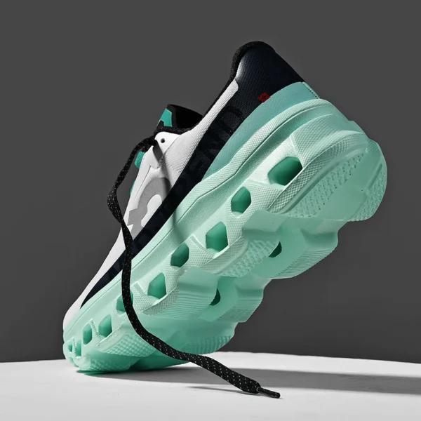 New Men's Lightweight Breathable Mesh Running Shoes: Stylish Flying Woven Design for Sports Ideal for Teenagers and Students - Image 6