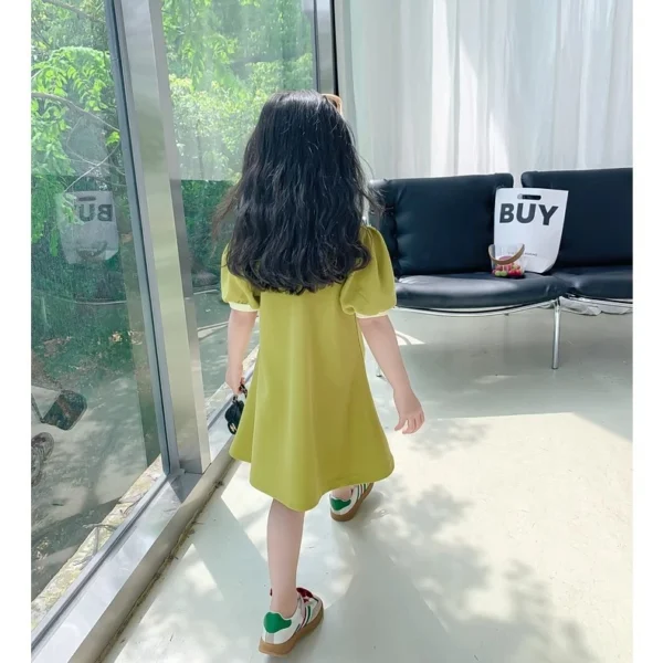 2024 Baby Dress Clothes Summer Short Sleeves Dress Clothing Fashion Kids Girls Princess Dresses - Image 6