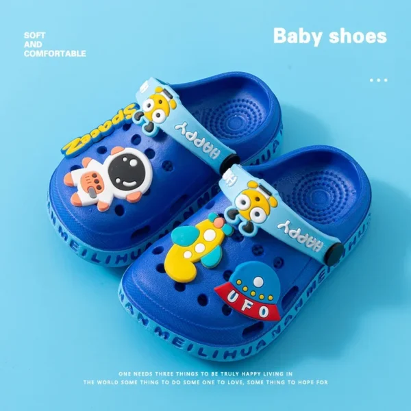 Children Garden Shoes Cute EVA Cartoon Beach Sandals Babies Summer Slippers High Quality Soft Kids Outdoor Slippers Flip Shoes - Image 6