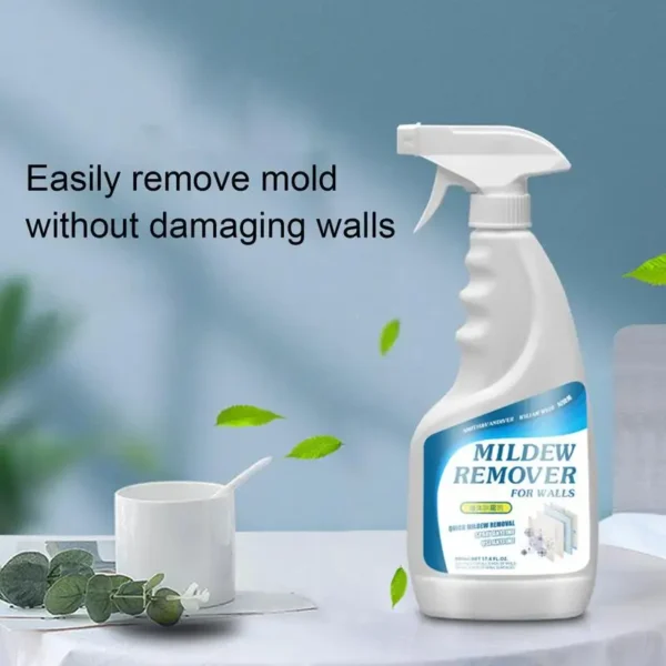 500ml Mould Cleaning Spray Wall Mold Remover Cleaning Spray Bathroom Kitchen Cleaning Effective Mildew Removal Spray Cleaner - Image 5