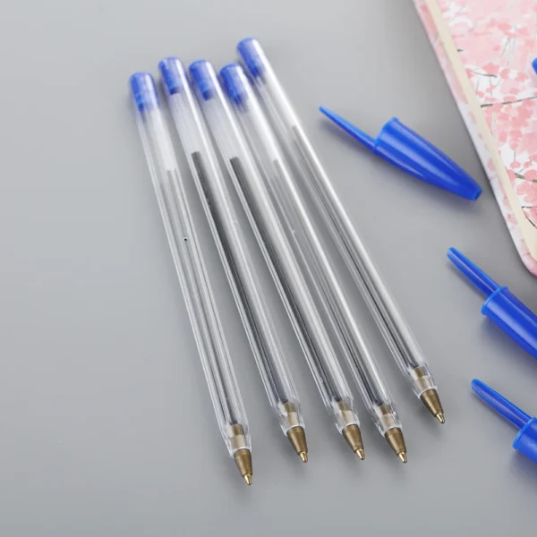 5/10 Pcs Black Red Blue Ballpoint Pen 1.0mm Ballpoint Pen Student Signing Pen Writing Pen Stationery School Office Accessories - Image 4