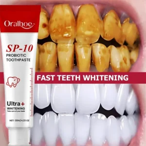 120g SP-10 Probiotic Toothpaste Remove Plaque Stains Whiten Tooth Fresh Breath Oral Hygiene Clean Teeth Care Management Product