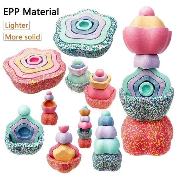 Foam Balance Stepping Stone Kids Sports Toys Touch Sensory Integration Training Sensory Equipment Outdoor Games for Children - Image 2