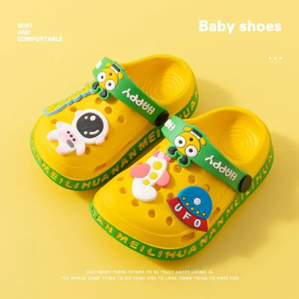 Children Garden Shoes Cute EVA Cartoon Beach Sandals Babies Summer Slippers High Quality Soft Kids Outdoor Slippers Flip Shoes - Image 4
