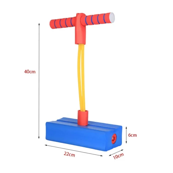 kid's long height balance toy foam bouncing strength training toy frog jumping sports kid indoor outdoor sport fitness equipment - Image 2