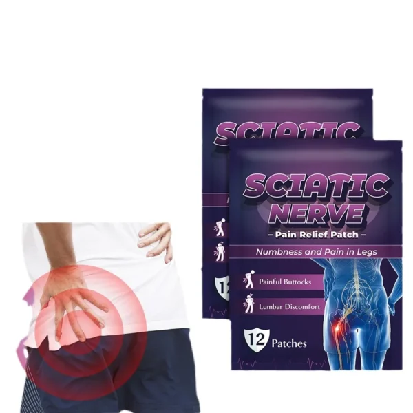 120pcs Sumifun Sciatic Nerve Pain Plaster Piriformis Syndrome Muscle Relief Back Lumbar Disc Herniation Relieving Sciatica Patch - Image 2