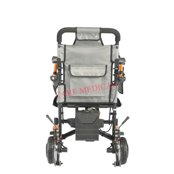Hot Sale 17.5kg Ultralight Folding Electric Wheelchair Portable Aluminum Wheelchair For Adult Wheelchair - Image 6