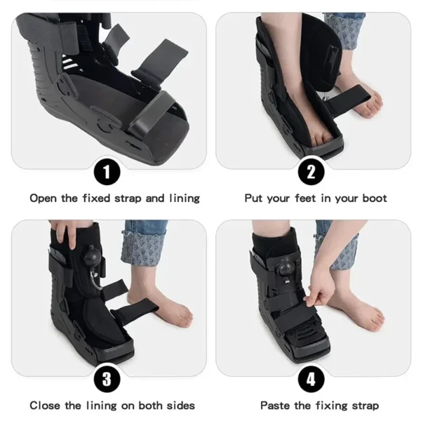 Air Cam Walker Fracture Boot-Short Orthopaedic Boot-For Foot Fracture Ankle Sprain Rehabilitation Walker Brace - Image 5