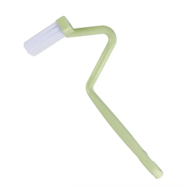 Toilet Cleaning Brush S Shape Portable Wc Scrubber Curved Side Bending Handle Corner - Image 3