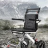 12-Inch honeycomb wheel folding lightweight wheelchair scooter tie rod model - Image 3