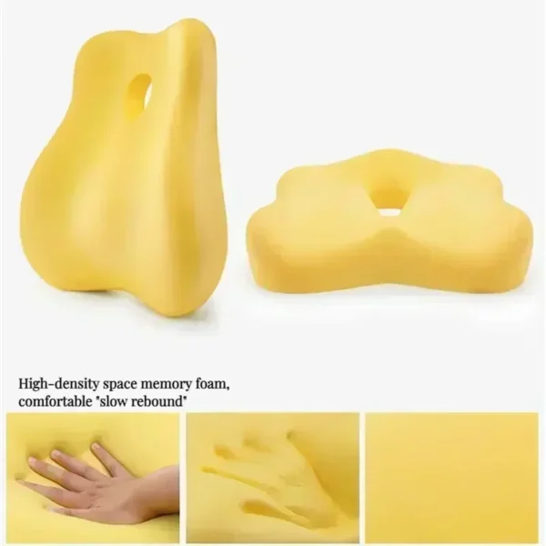 Memory Foam Chair Cushion Car Seat Support Buttock Cushion Pain Relief Orthopedic Pillow Massage Lumbar Pillow Hips Waist Pads - Image 6