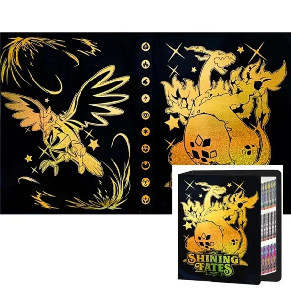 Protector Collection Card Album Charizard 432/240 Protect Card Cartoon Album Book Anime Game Cards Holder Binder Folder Toy Gift - Image 6