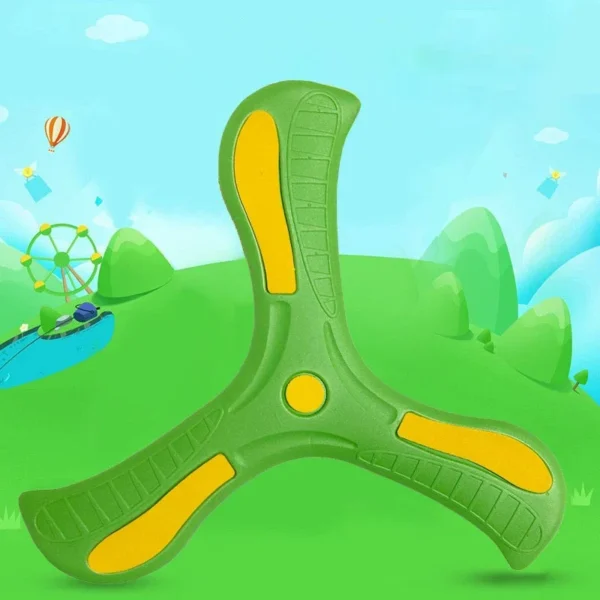 Children Boomerang Soft Three-leaf Cross Adult-kids Interactive Outdoor Toy Early Education Puzzle Decompression Gift - Image 3