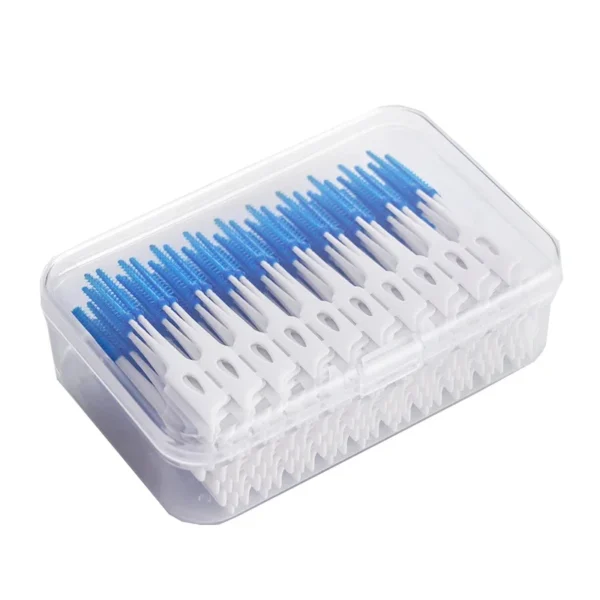 150/200pcs Interdental Silicone Brushes Dental Toothpicks Brush Between Teeth Silicone Toothpicks With Thread Oral Cleaning Tool - Image 5