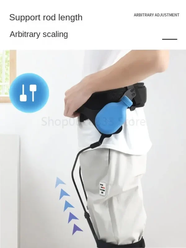 Walking Assistance Elderly Rehabilitation Training Equipment Stroke Hemiplegic Exoskeleton Lower Limb Walking Leg Lift Walker - Image 4